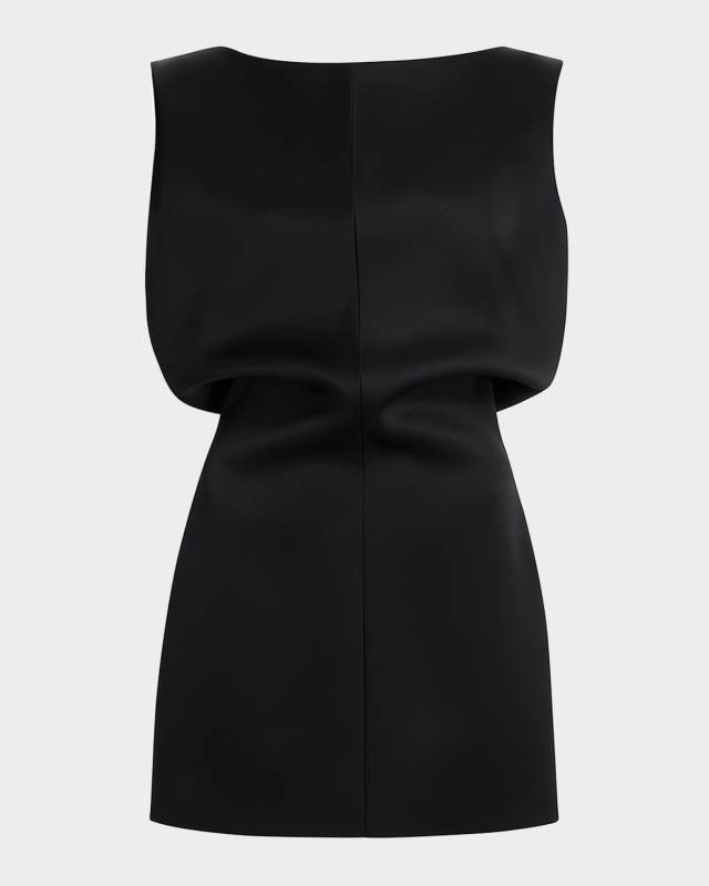 Toma High-Neck Mini Dress